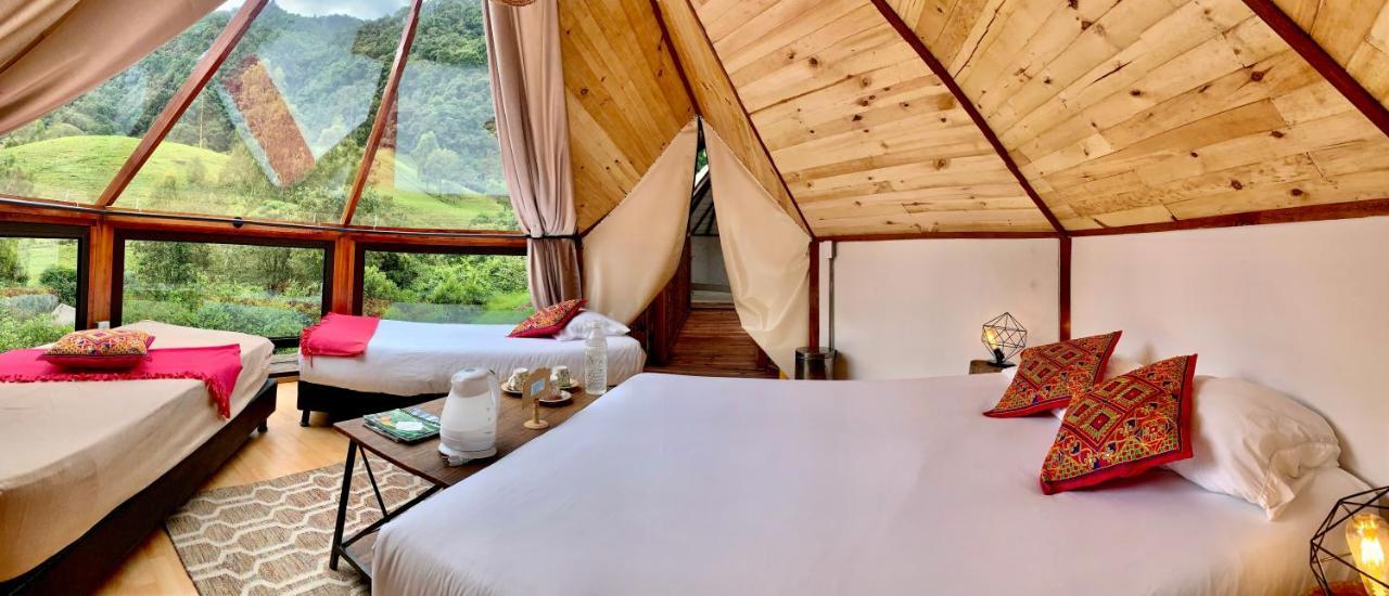 Glamping Lumbre Villa Salento Exterior foto
