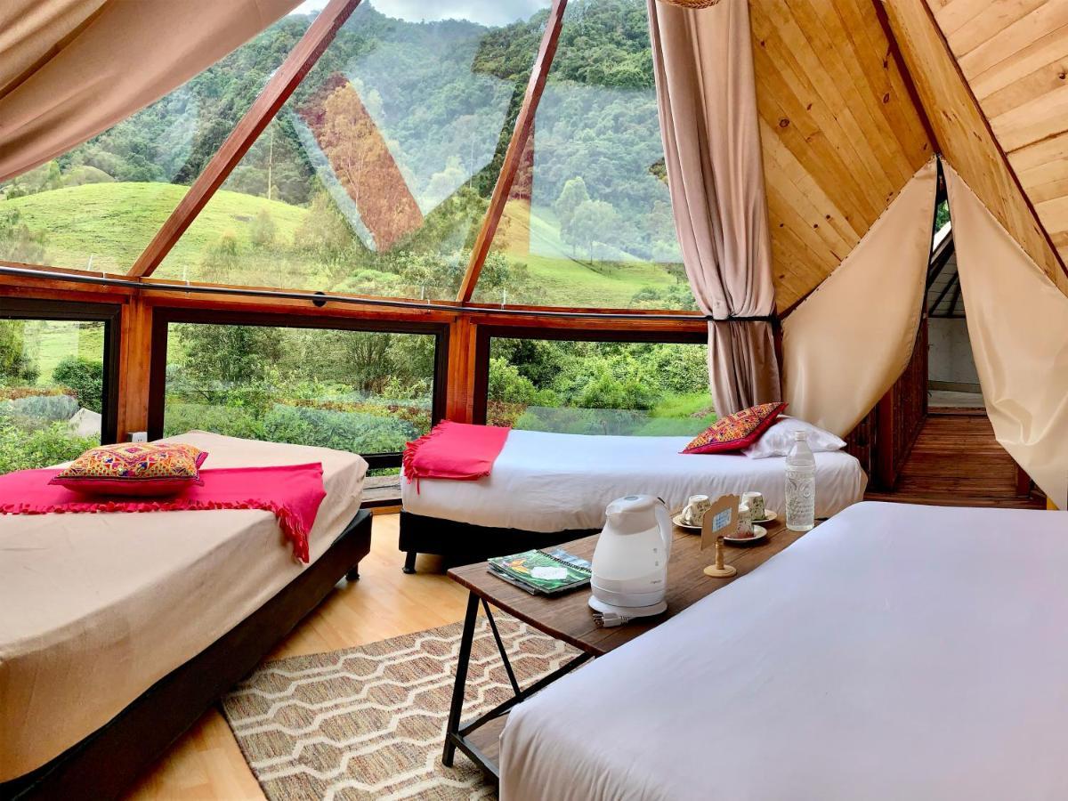 Glamping Lumbre Villa Salento Exterior foto