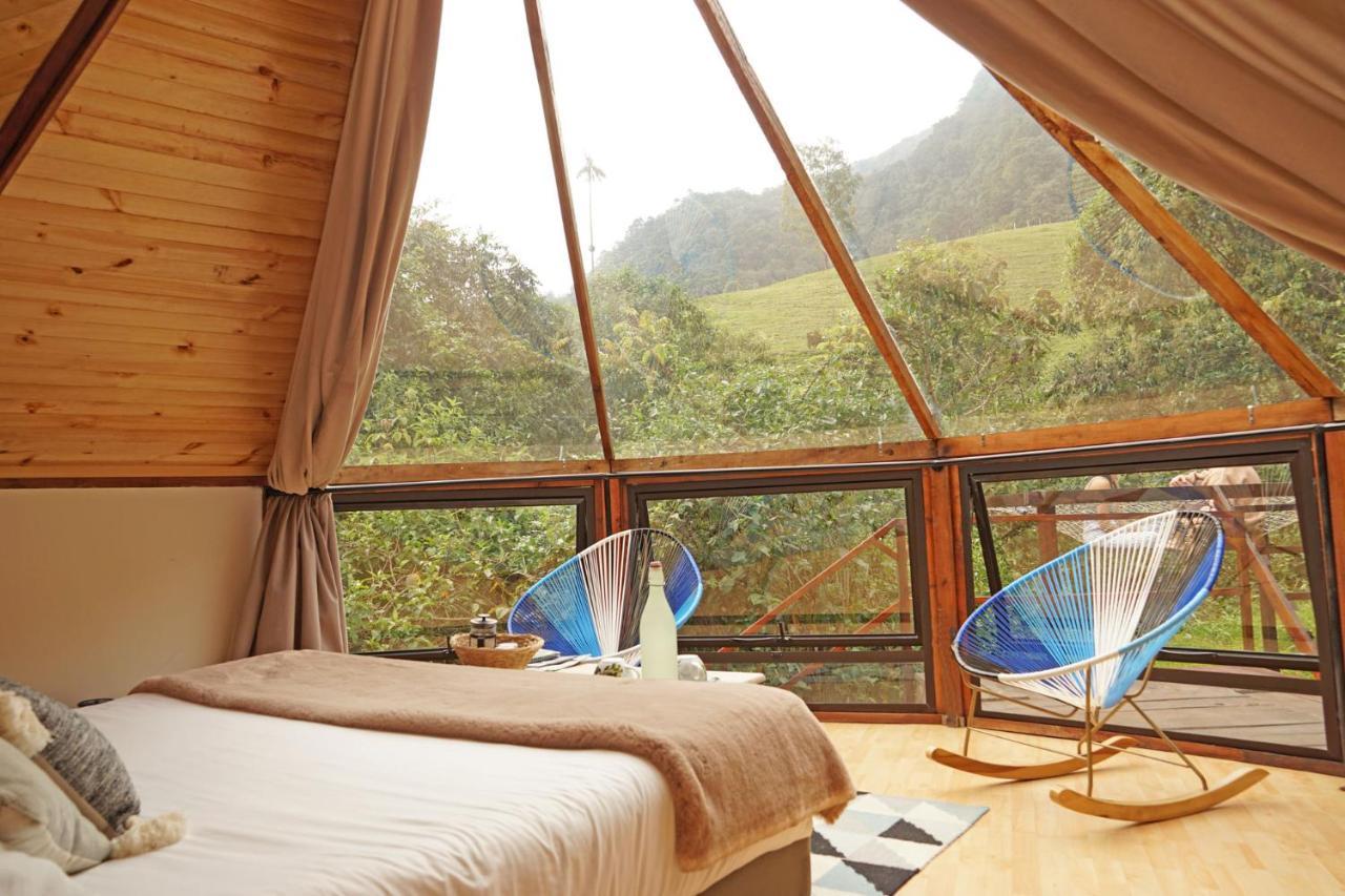 Glamping Lumbre Villa Salento Exterior foto