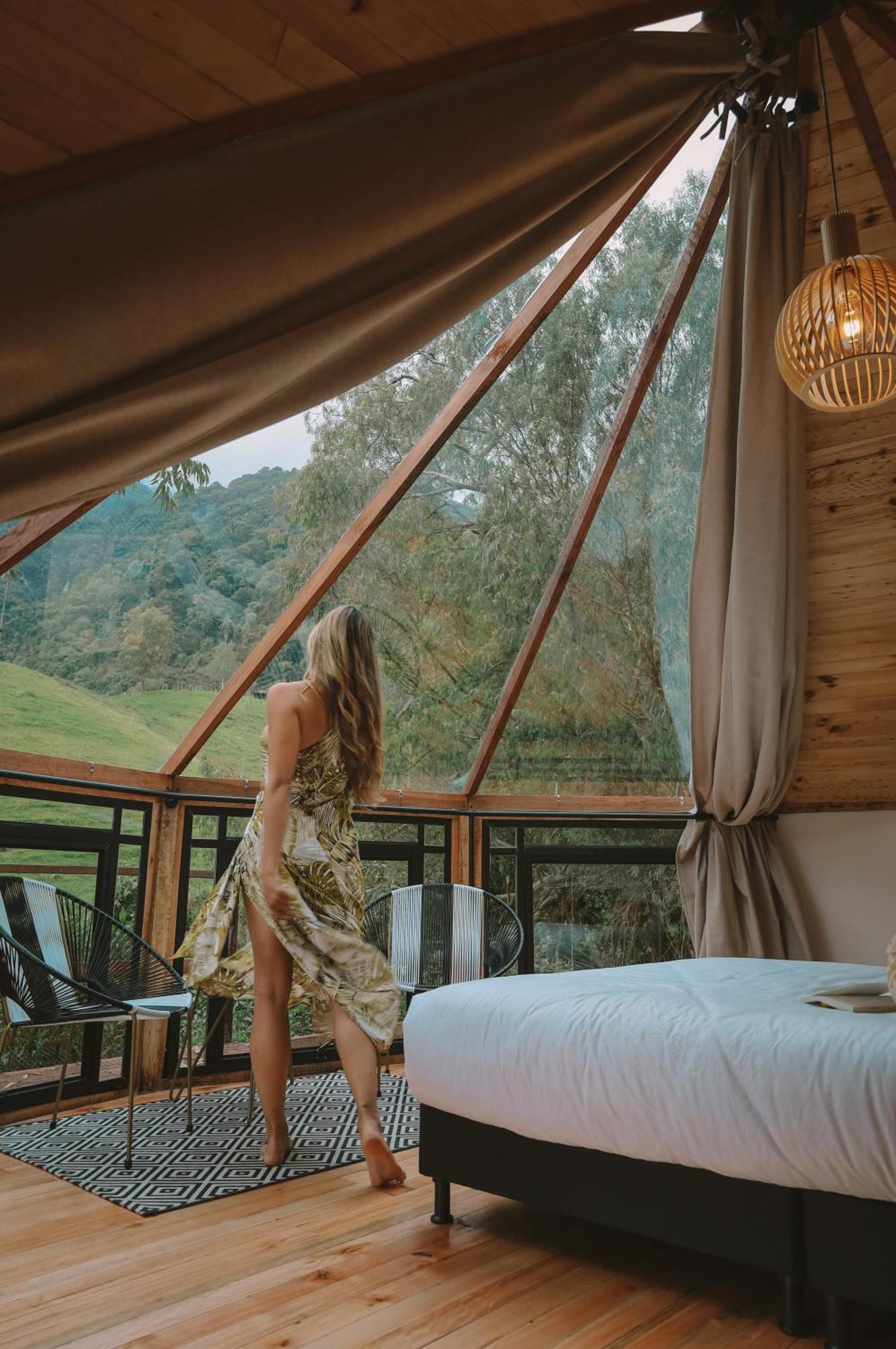 Glamping Lumbre Villa Salento Exterior foto